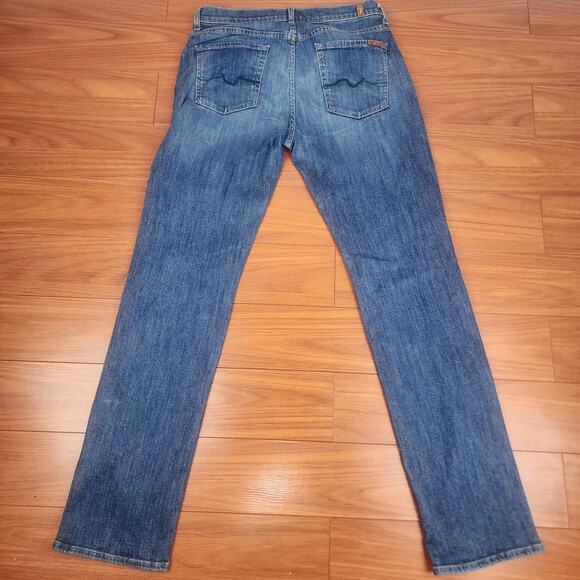 For All Man Kind luxe performance Jeans Standard Womens 34 straight leg - Picture 2 of 9